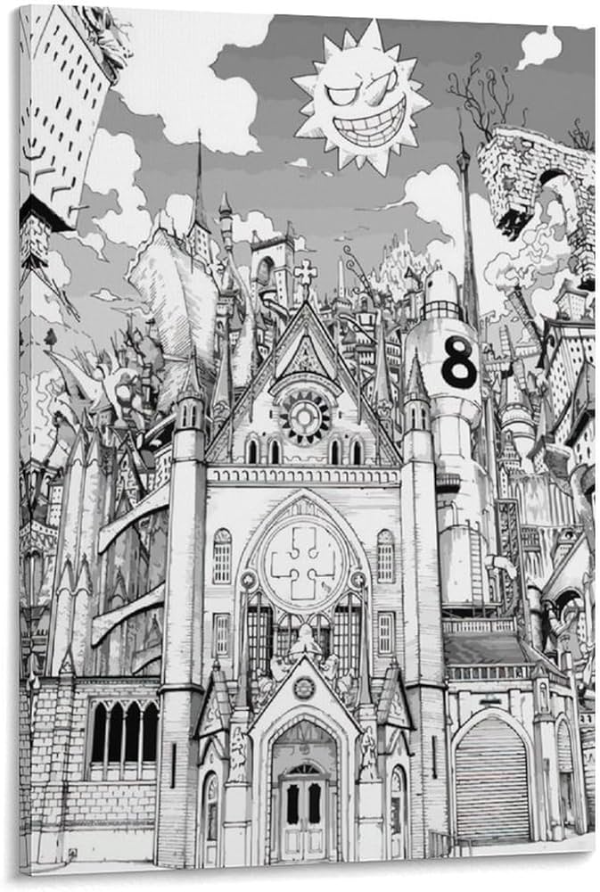 Amazon.co.jp: 炎炎ノ消防隊アニメポスター1家の装飾アートパネル印刷